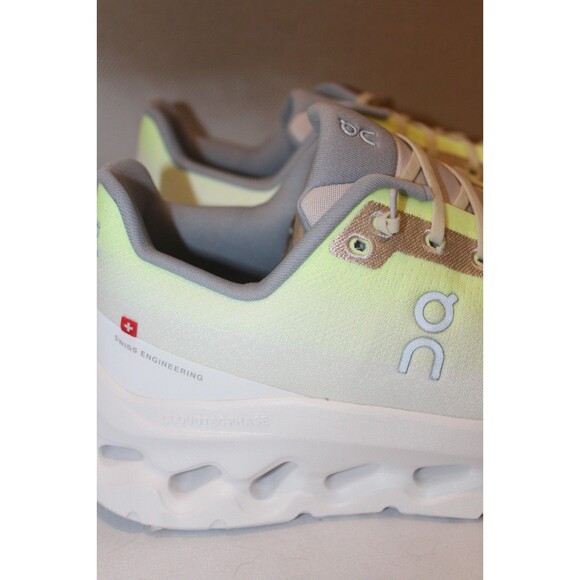 ON CLOUD WOMEN'S CLOUDTILT RUNNING SHOES SNEAKERS LIME IVORY NIB $170 SZ 10 - Picture 4 of 6